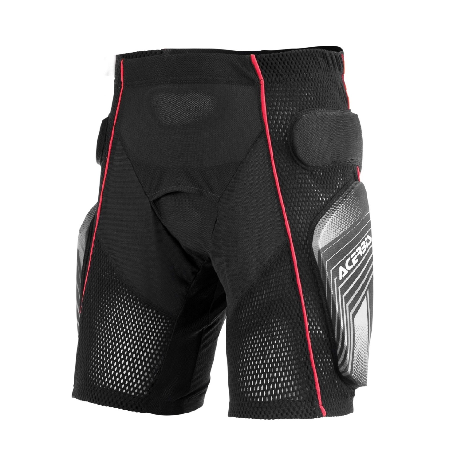ACERBIS - SOFT 2.0 RIDING SHORTS BLACK / GREY ACERBIS - SOFT 2.0 RIDING SHORTS BLACK / GREY